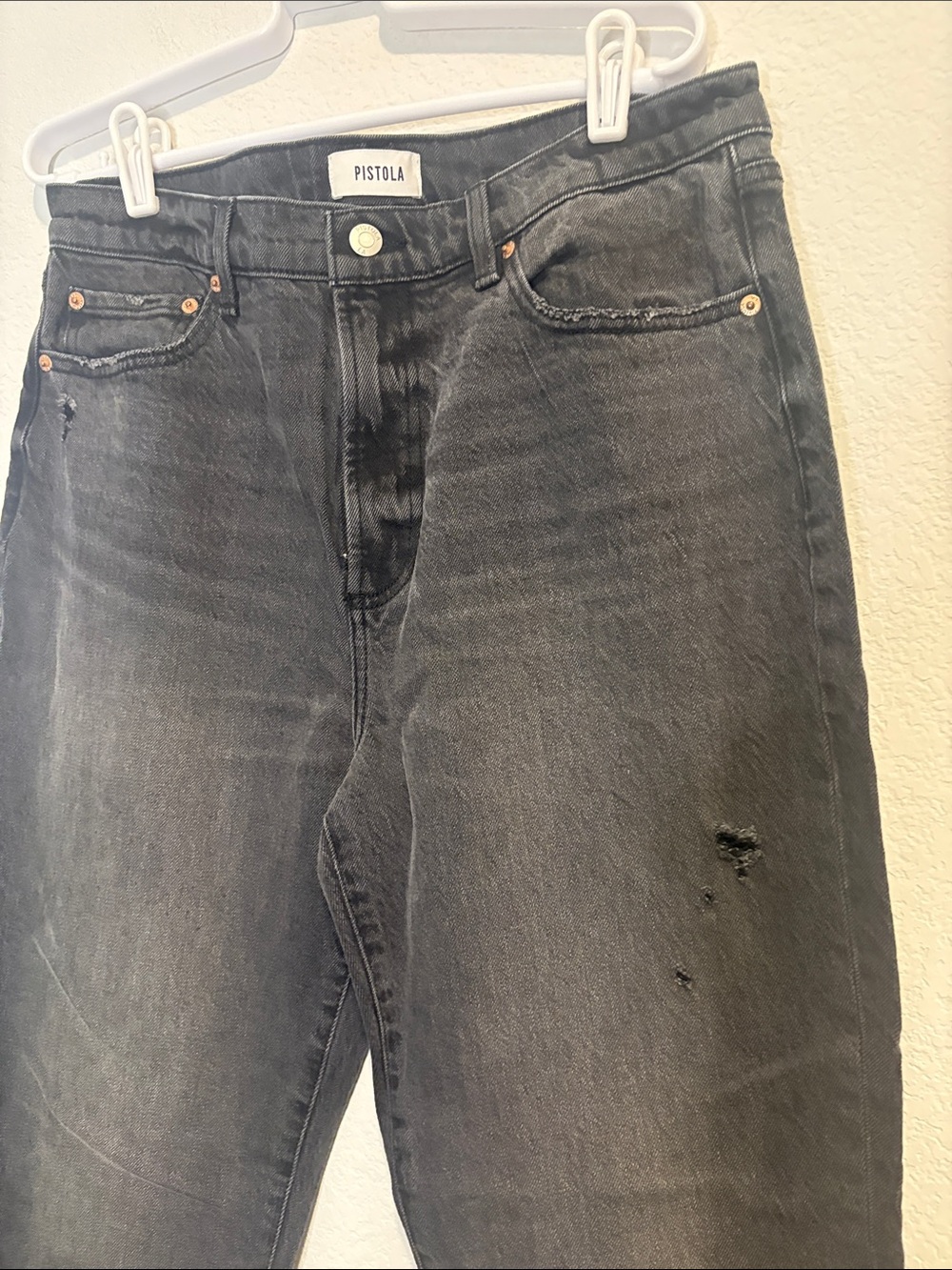 pistola Washed Black Ally Ankle Boot 31 - Picture 6 of 8
